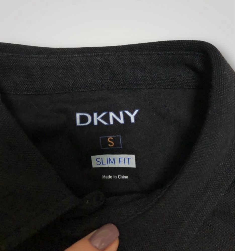 Стильное поло, футболка DKNY, Donna Karan