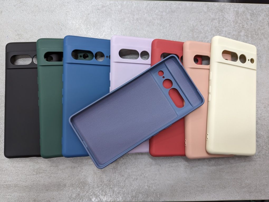 Чехол Софт Тач Google Pixel 7 Pro микрофибра все модели