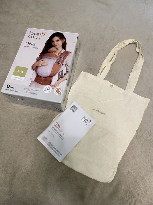 Ерго-рюкзак ONE Organic Листя від Love & Carry