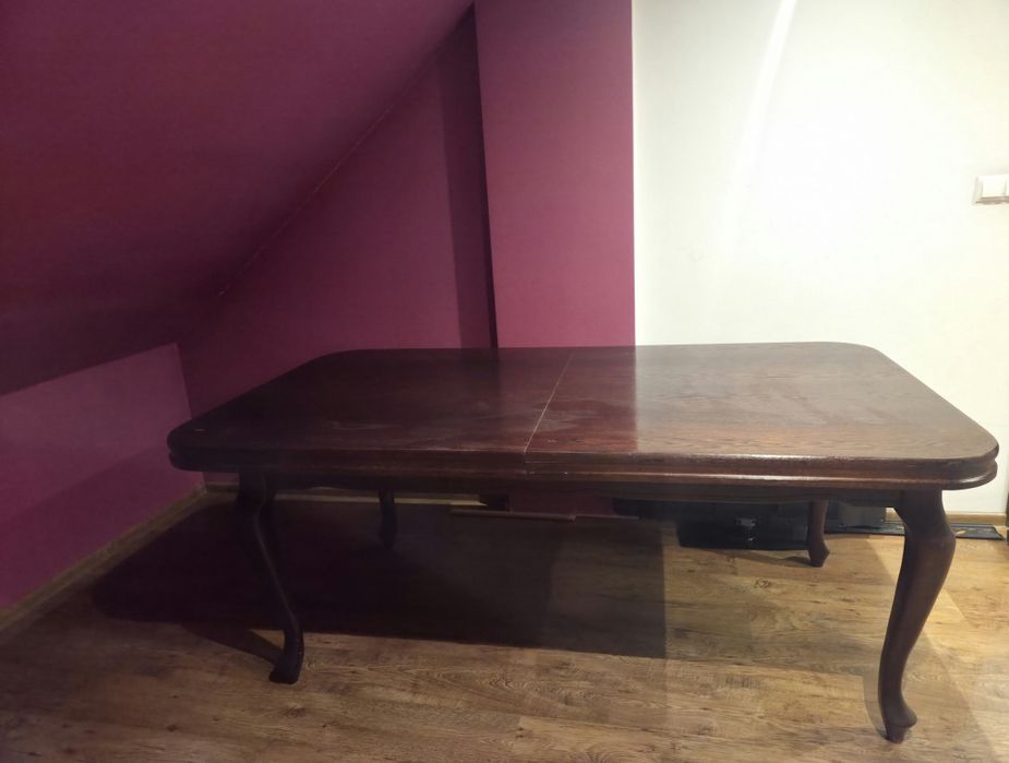 Stol dębowy! Rozkladany! Piekny