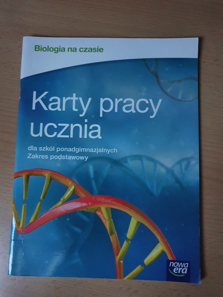 Karty pracy biologia i chemia