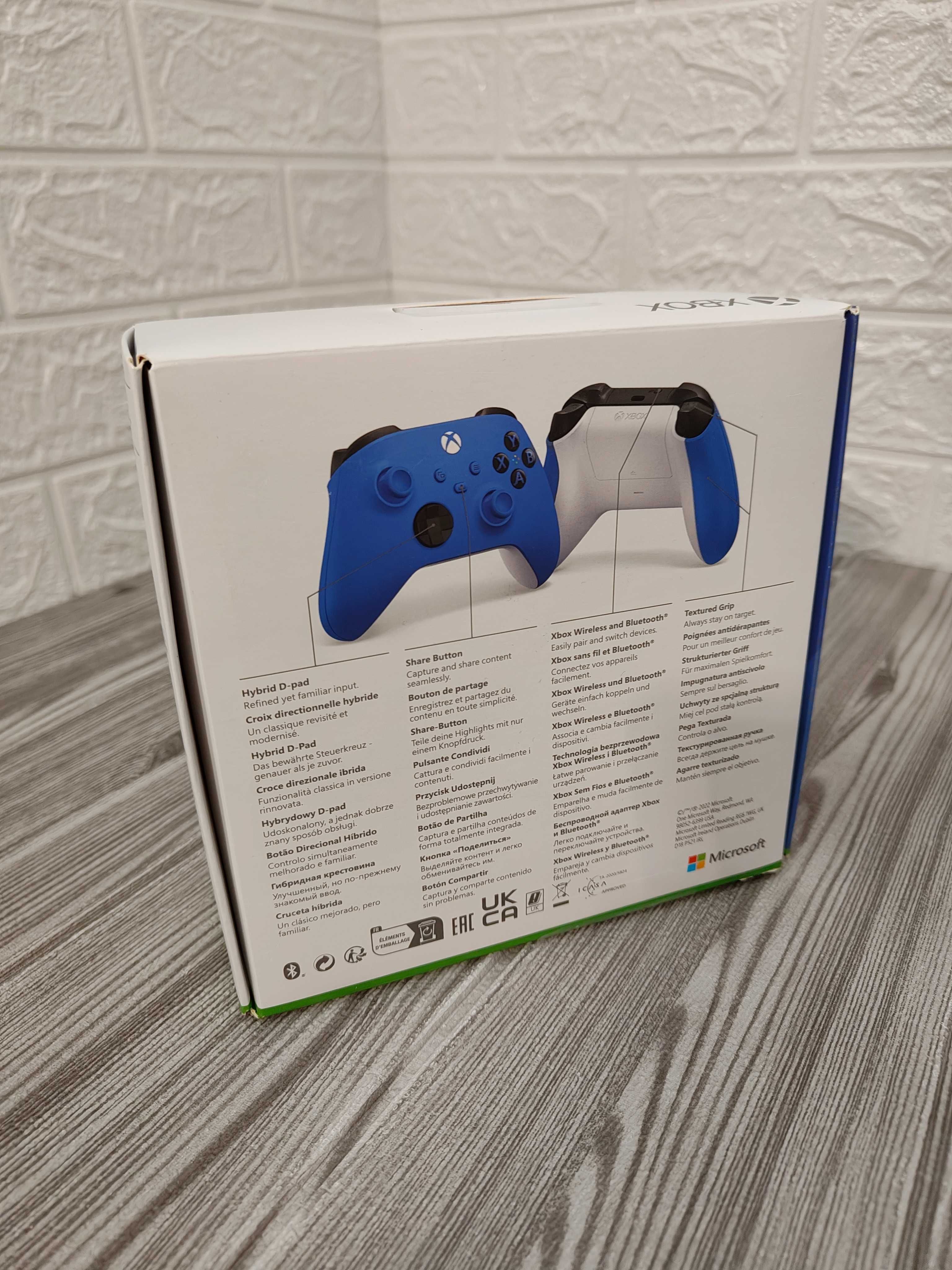 Гарантія. Геймпад Microsoft Xbox Controller for Series S/X Shock Blue