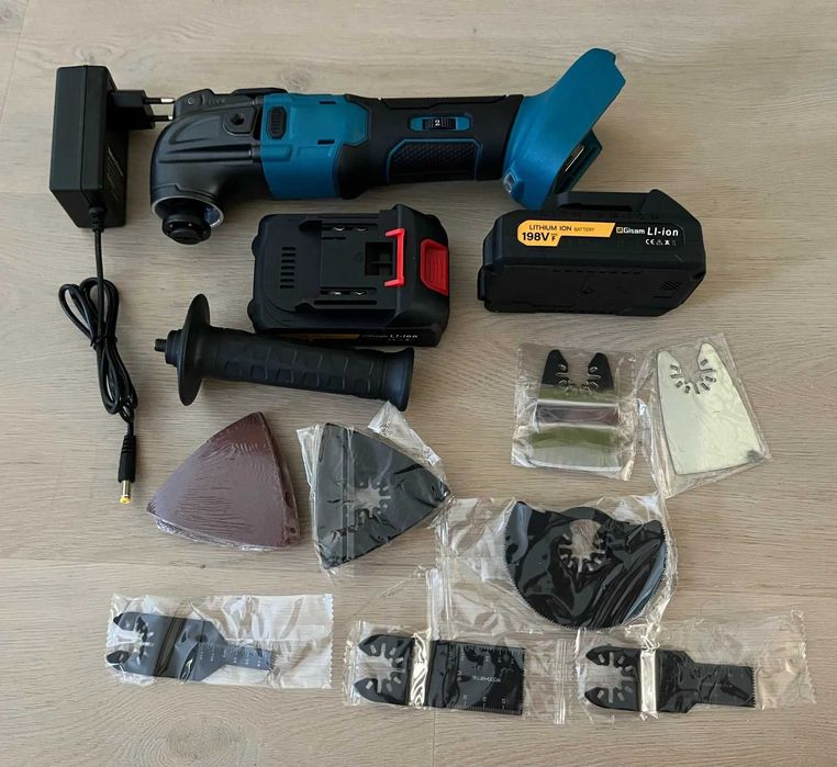 Wielofunkcyjne narzędzie oscylacyjne DUŻY ZESTAW pasuje na aku MAKITA