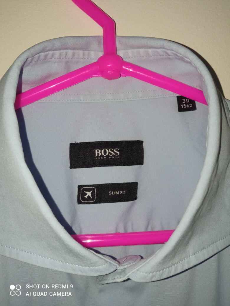 HUGO BOSS koszula męska slim fit 39