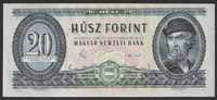 Węgry 20 forintów 1980 - Dozsza - stan bankowy - UNC -