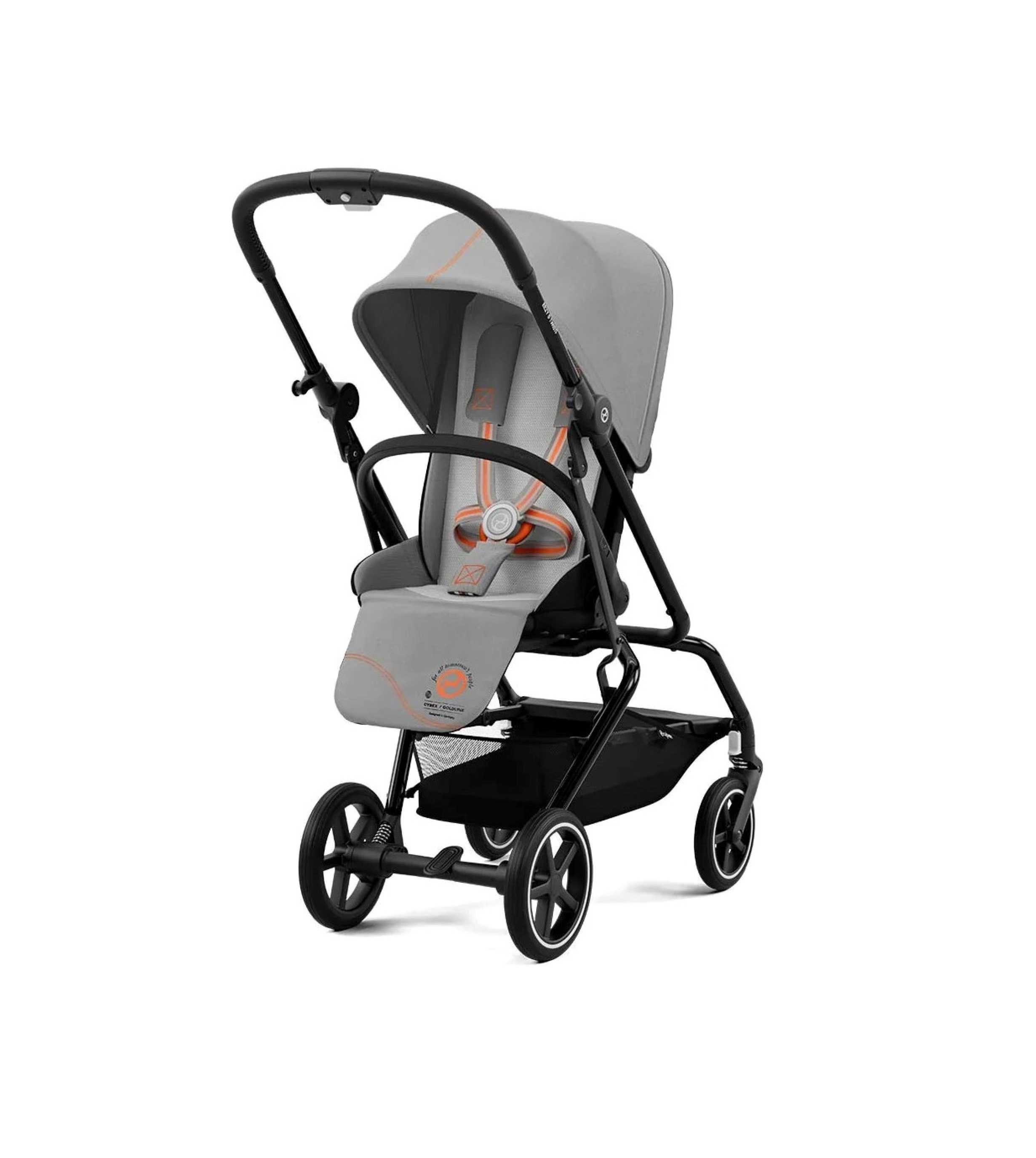 Cybex Eezy S Twist + 2 Lava Grey Blk Leather Wózek Spacerowy *NOWE*