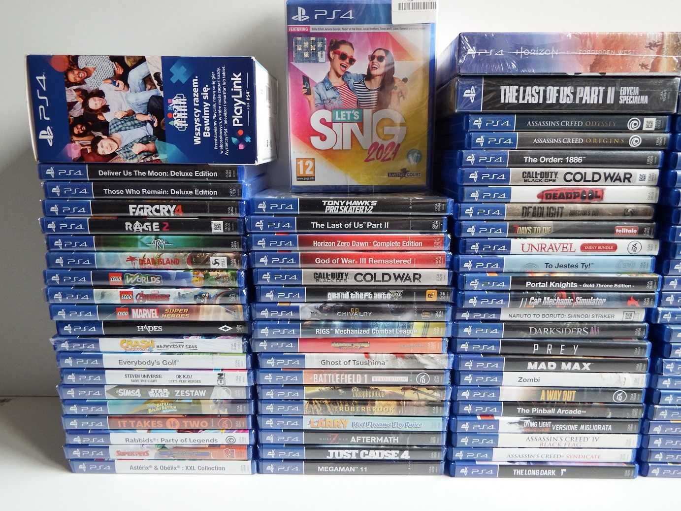 GRY PS4 GTA5 Sackboy Farming22 Farcry6 Valhalla Sekiro God Of War LEGO