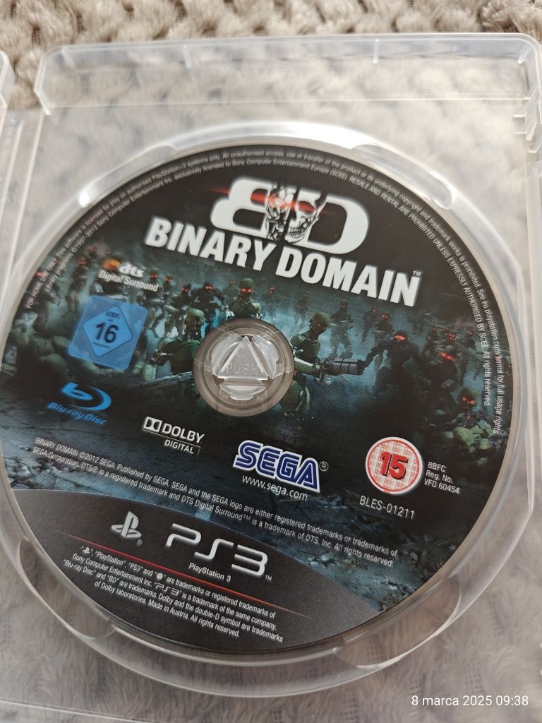Binary domain ps3 gra