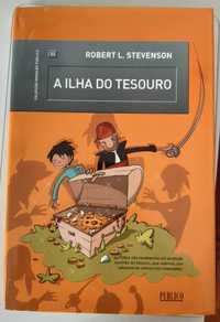 Livro "A Ilha do Tesouro" de Robert L. Stevenson