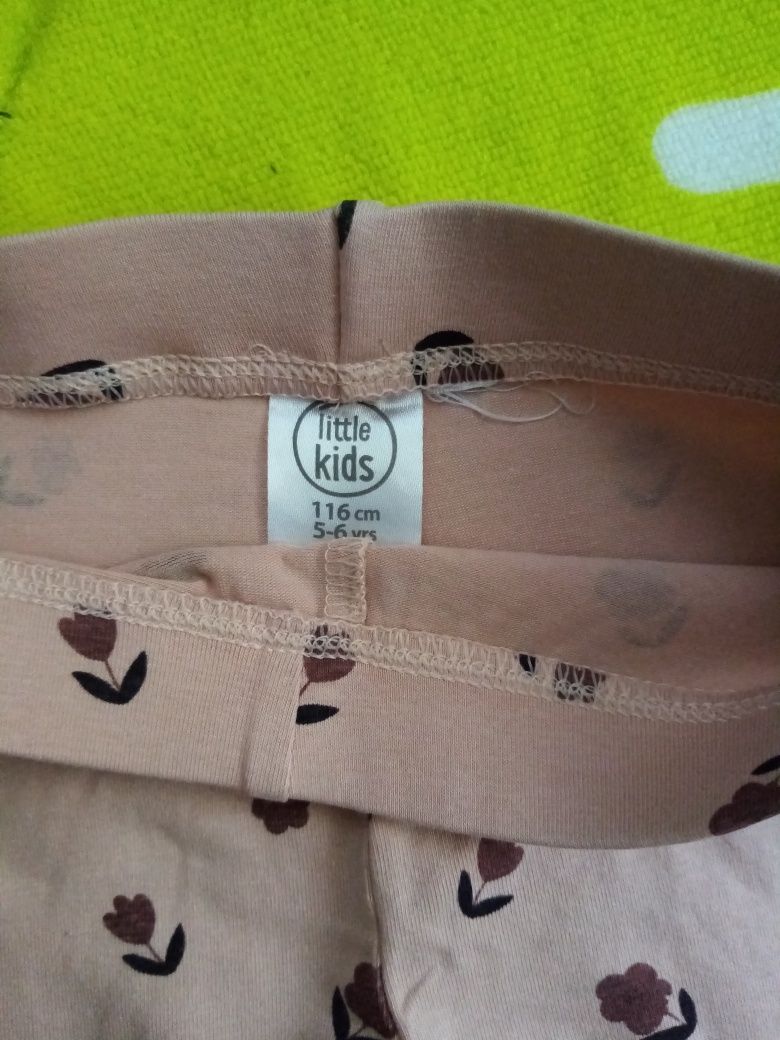 Legginsy beżowe 116