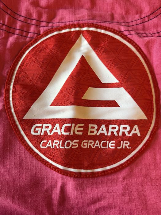 Kimono Jiu-Jitsu Gracie Barra Y6 Rosa + Rash Guard Original