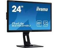 monitor 24 cale iiyama , jak nowy , super , HDMI gwarancja ! kl. A+