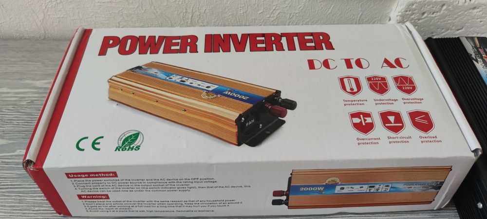 Інвертор 2000W  12 V