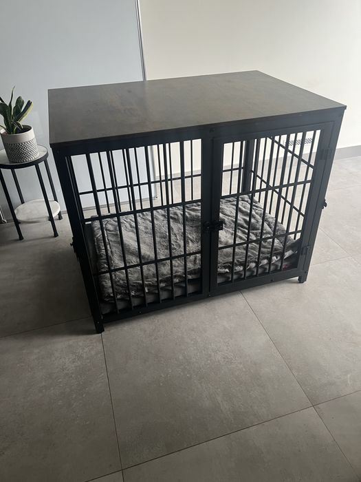 Klatka kenelowa WISFOR 78.5x56,8x65cm czarna