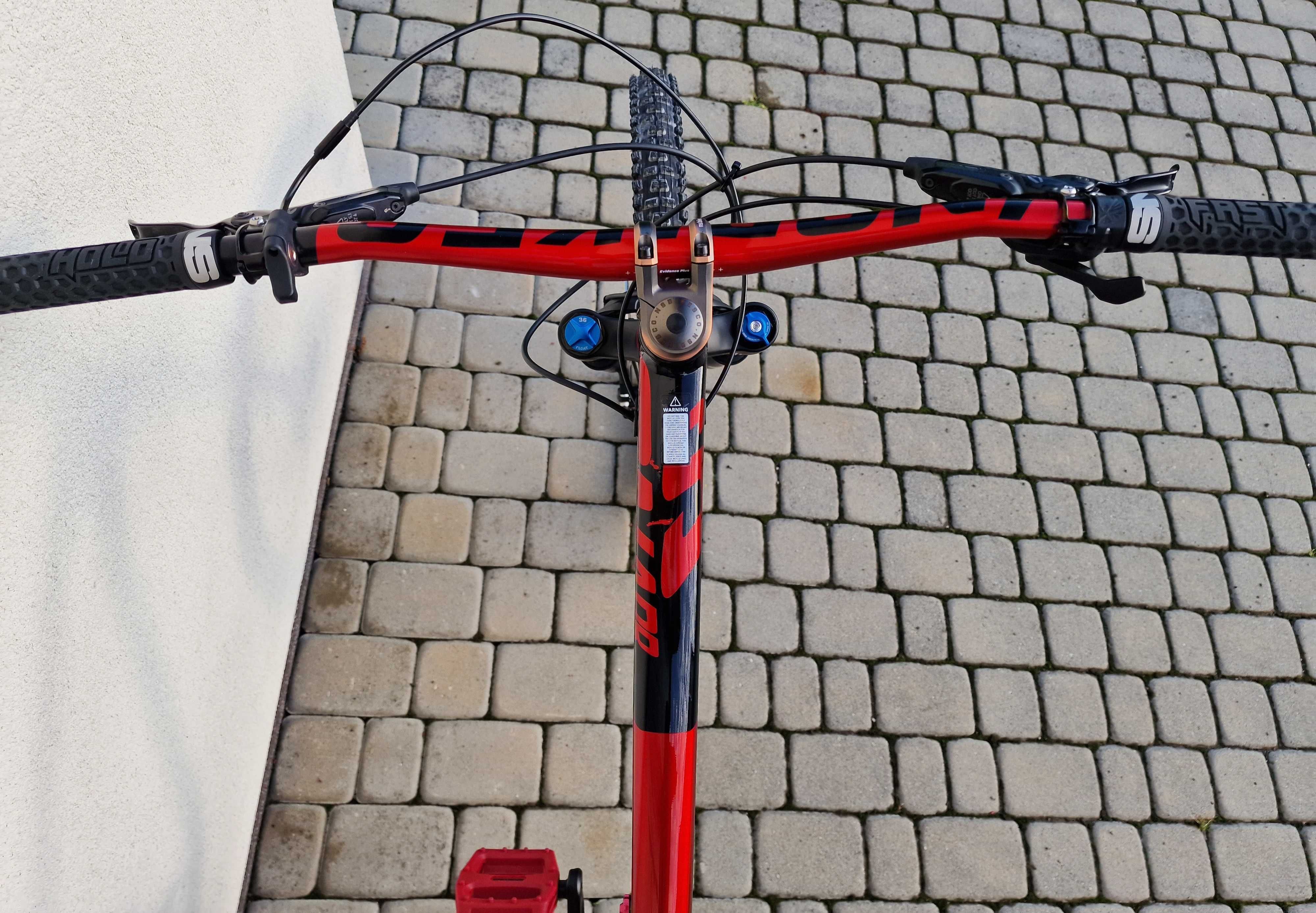 NS BIKES Snabb 160 1 27,5" Red Black 2018