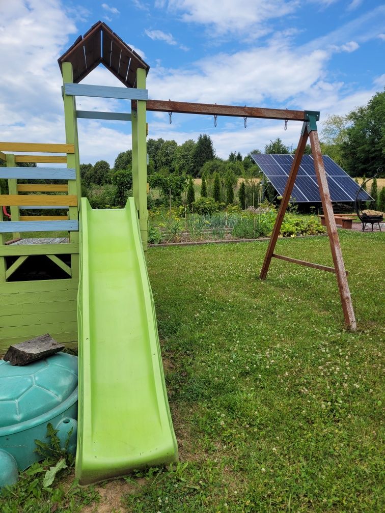 Plac zabaw używany ślizg