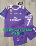 Komplet Dziecięcy Real Madryt 2016/17, Ronaldo 7, Krótki Rękaw