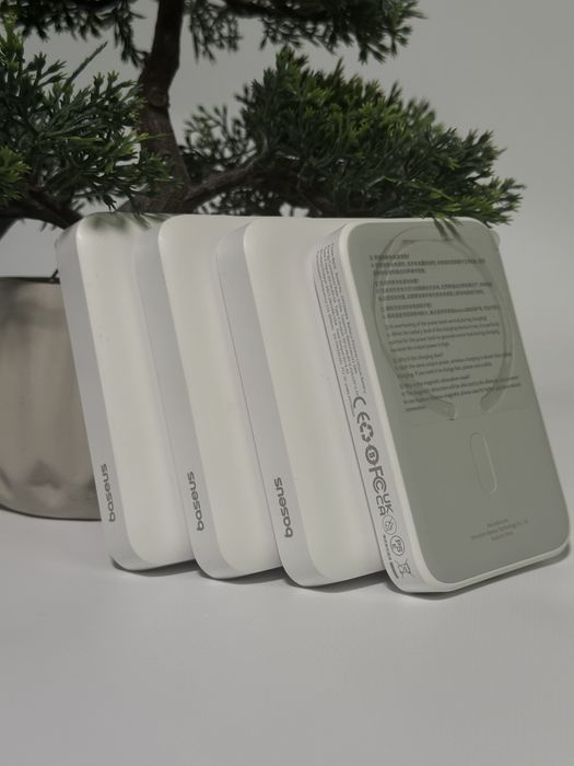 Павербанк Baseus 20W | Швидка/безпровідна зарядка + компактний дизайн
