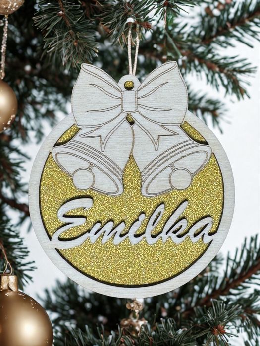 Personalizowana bombka z imieniem – idealny prezent!