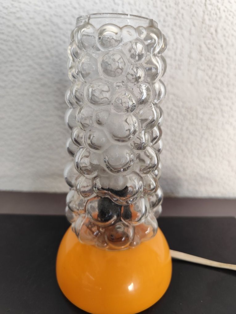 Lampka lata 70 space age vintage retro prl