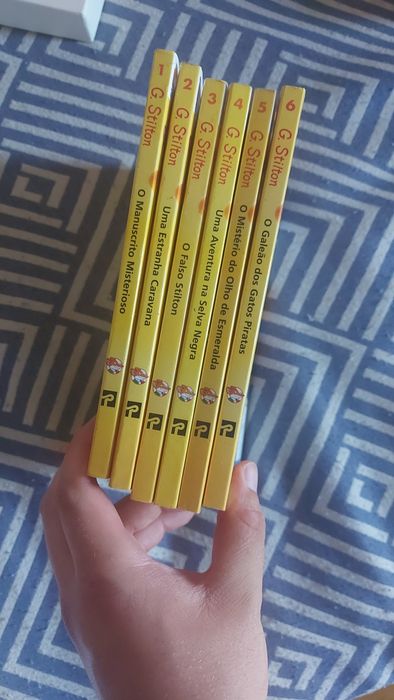 6 livros Geronimo Stilton 1-6