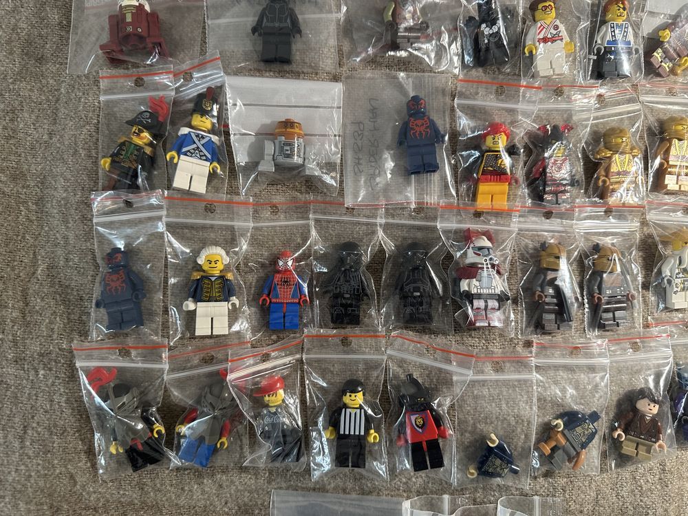 Lego Figurki/Zestawy Star Wars Ninjago Lotr Super Heroes i Inne