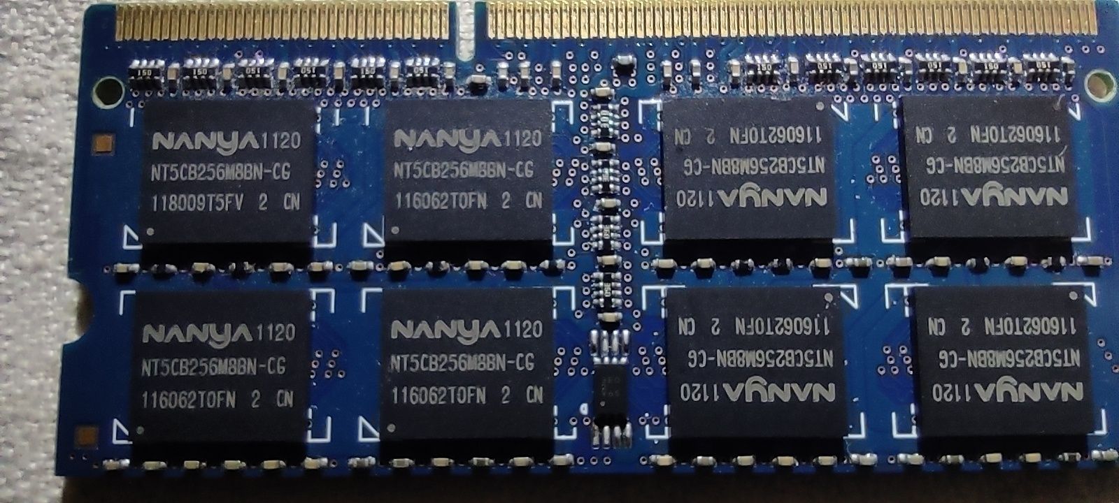 DDR3 SO-DIMM 4 Gb
Ємність: 4GB.