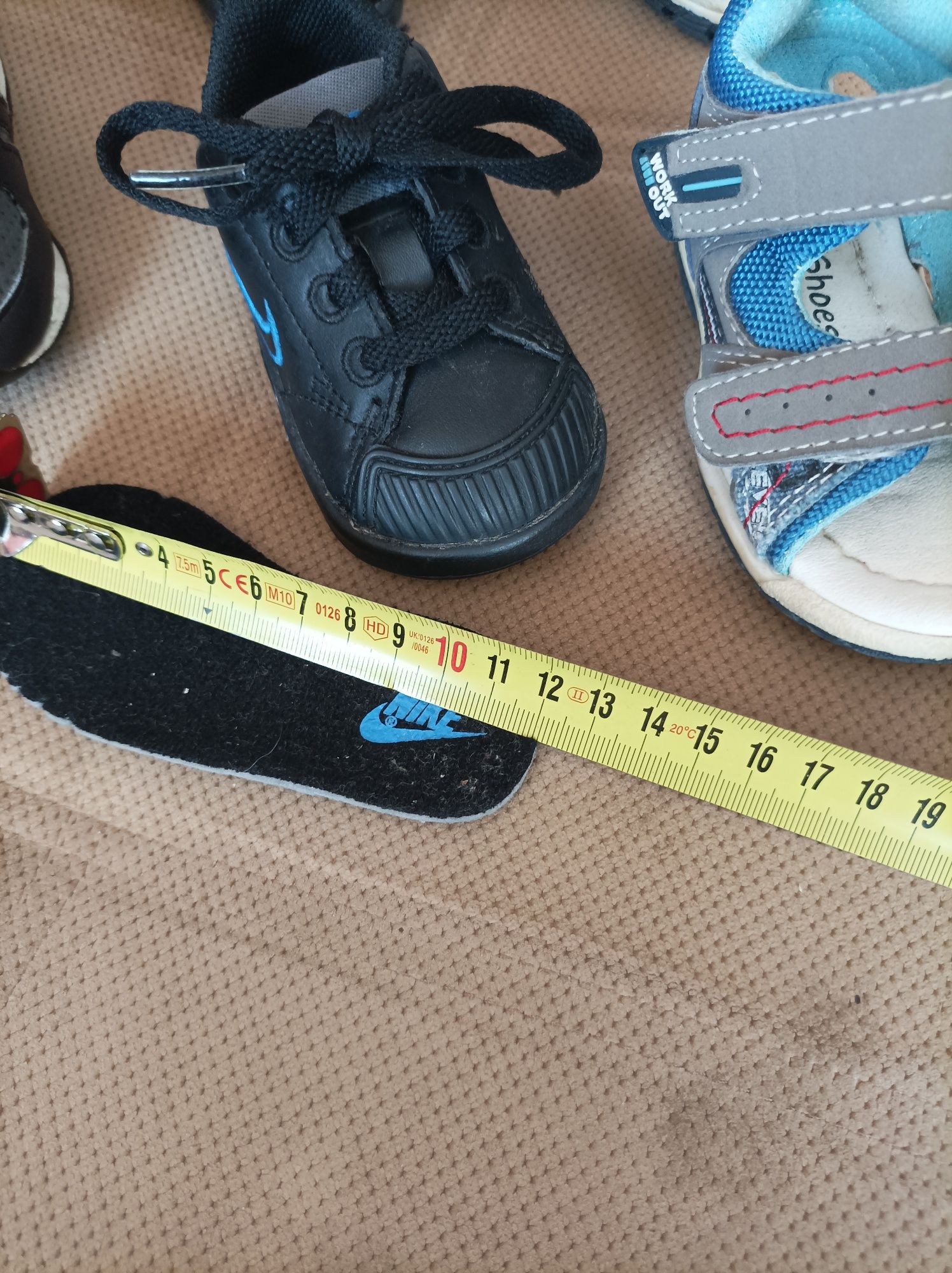 Adidasy Adidas Nike Kappa i sandały roz 18/19 dl wk 12cm