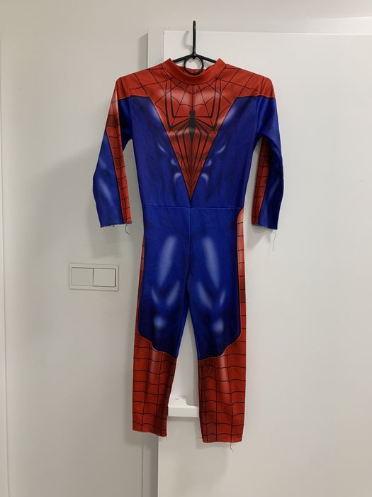 Strój karnawałowy przebranie Spiderman kombinezon