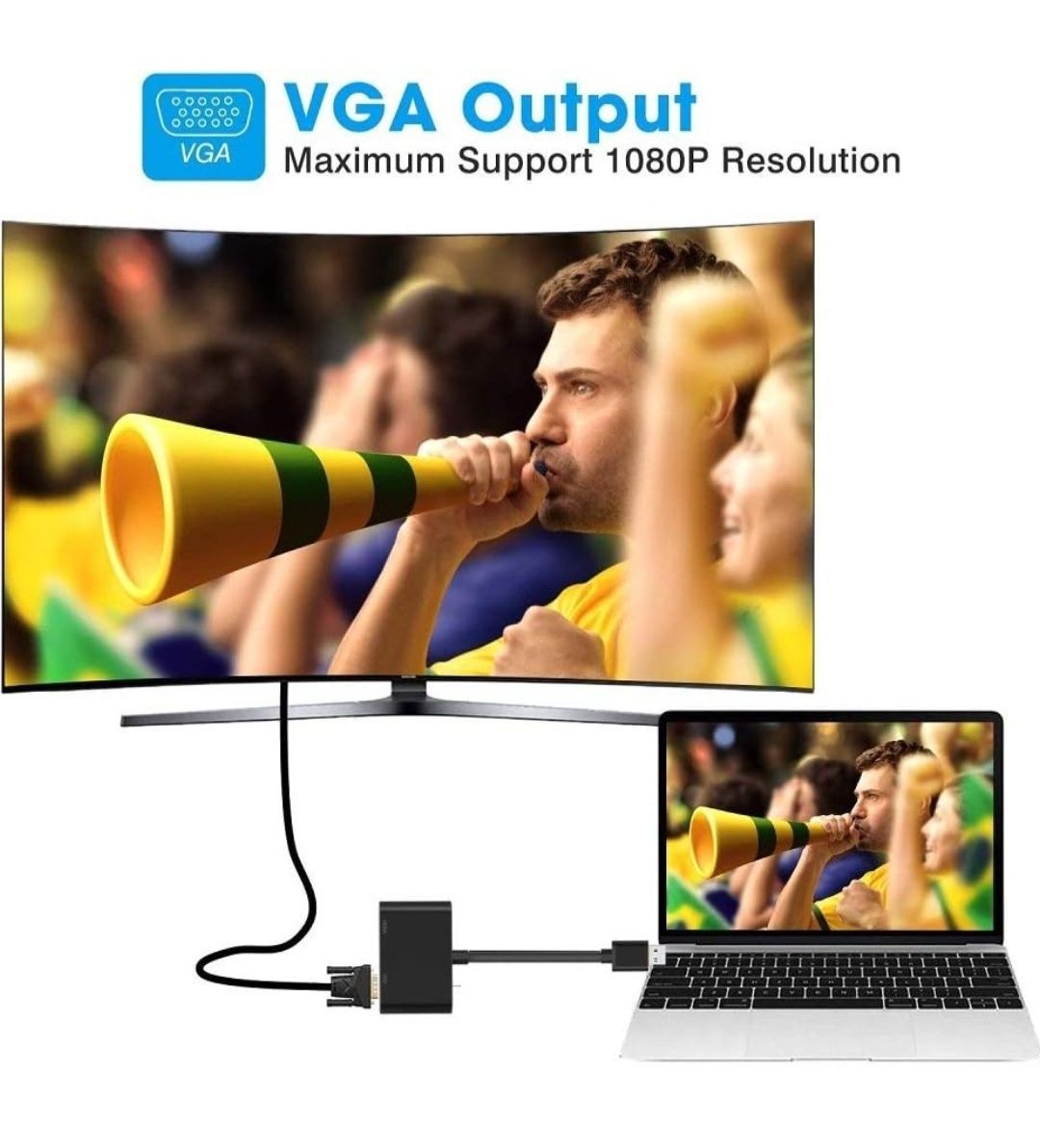 Adapter USB 3.0 na HDMI VGA