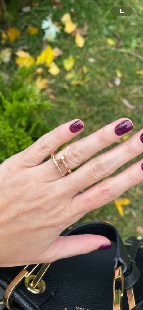 каблучка cartier juste un clou кольцо цвях