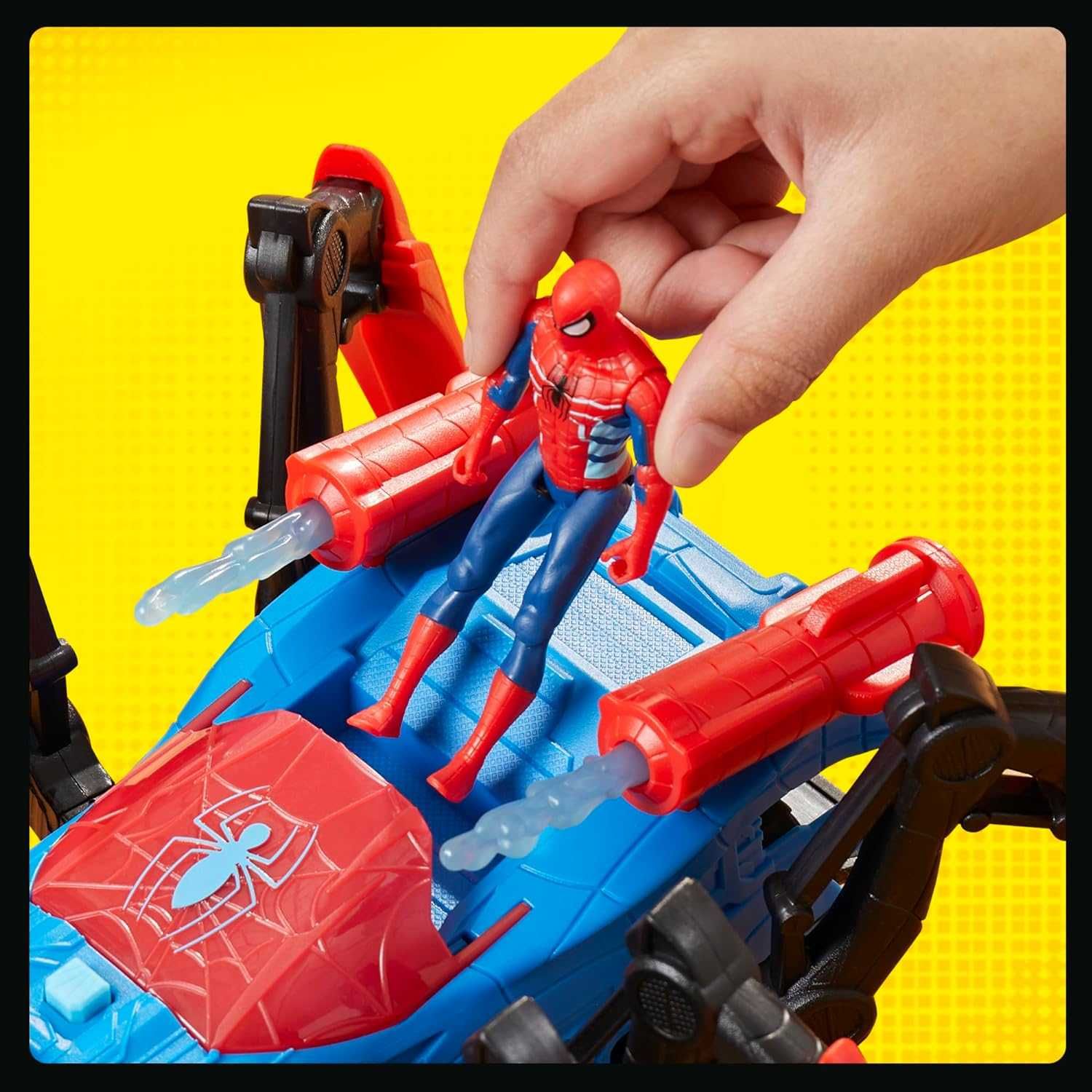 Машинка Ползающий и взрывной Человек Паук Spider-Man Hasbro F7845