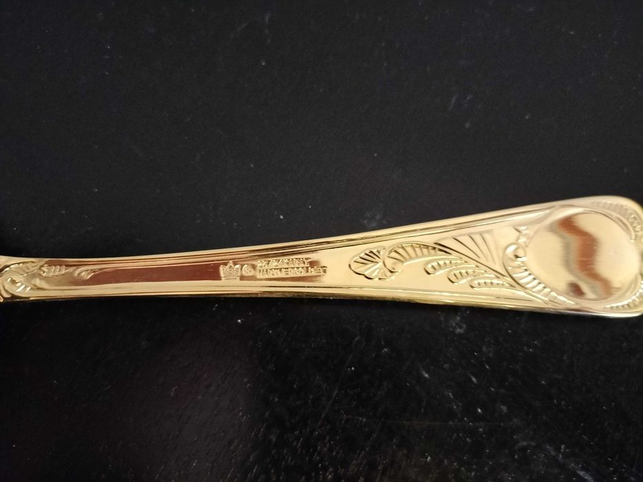Pozłacane Sztućce 22/24 karat złoto