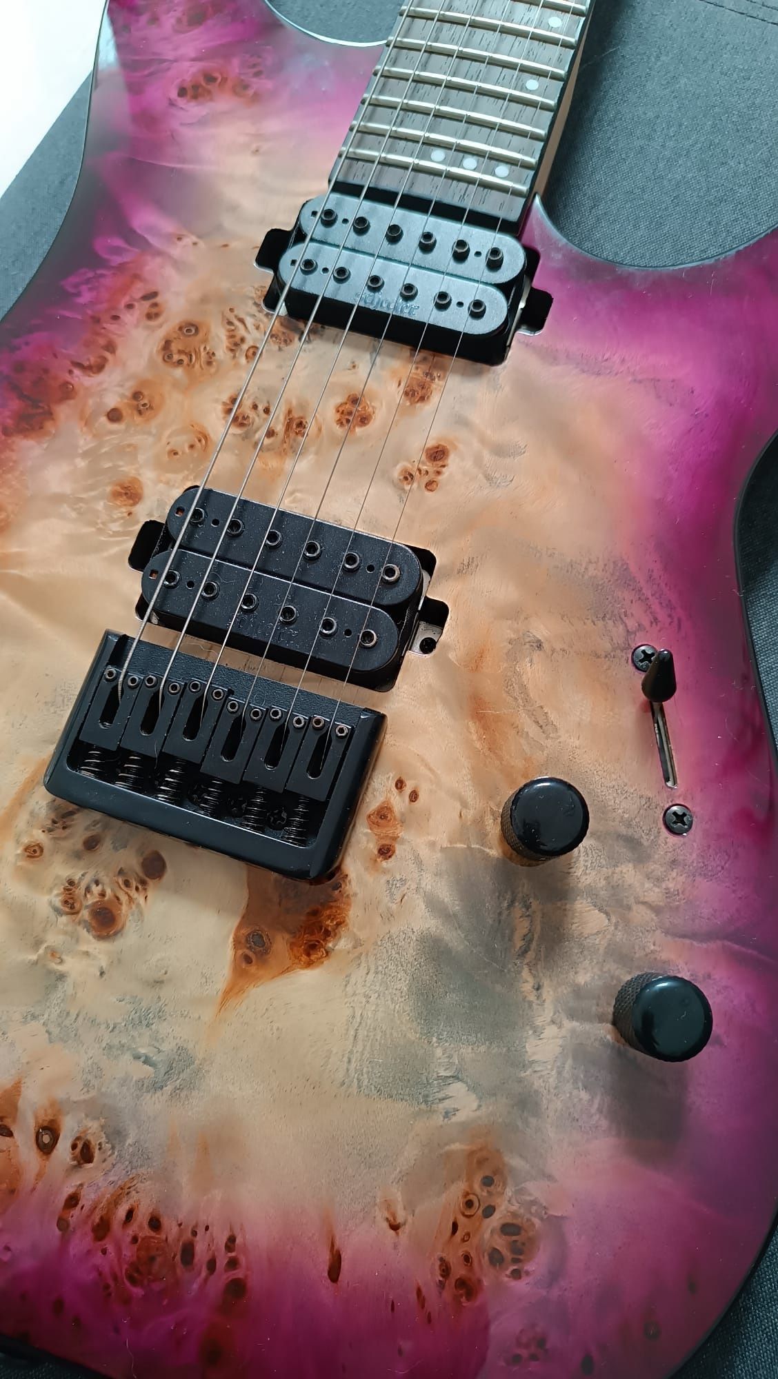 Schecter C6 Pro Aurora Burst