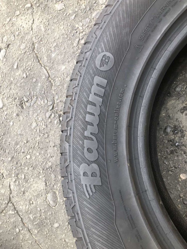 Шини 225/65 R17 пара Barum всесезон , 6,6мм