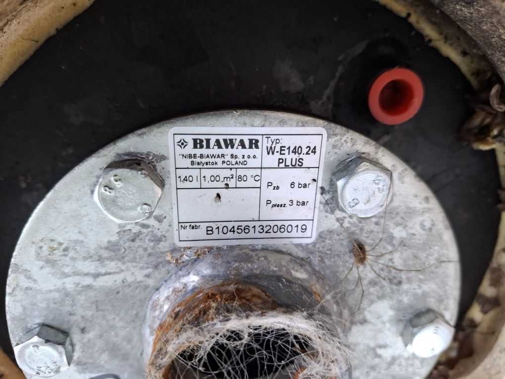 Bojler poziomy do CO, używany, sprawny - 140 l