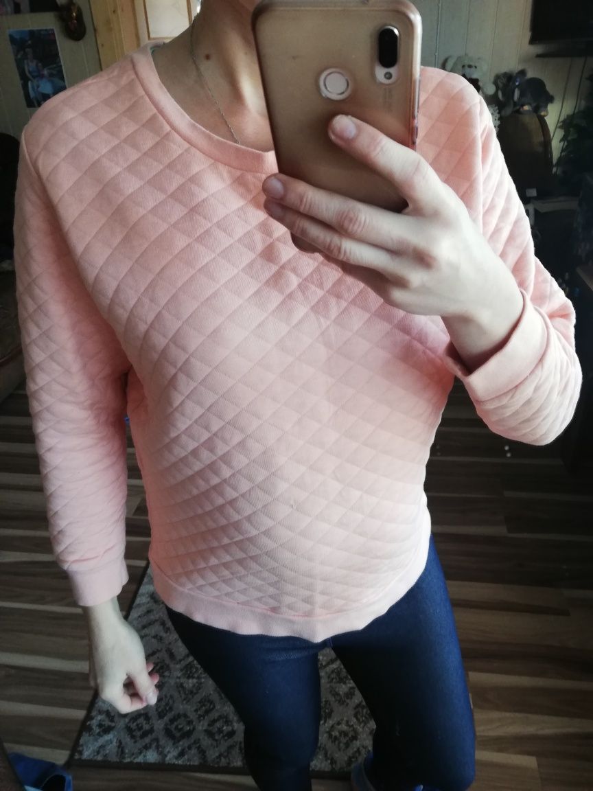 Bluza pikowana morelowa s Fishbone new Yorker