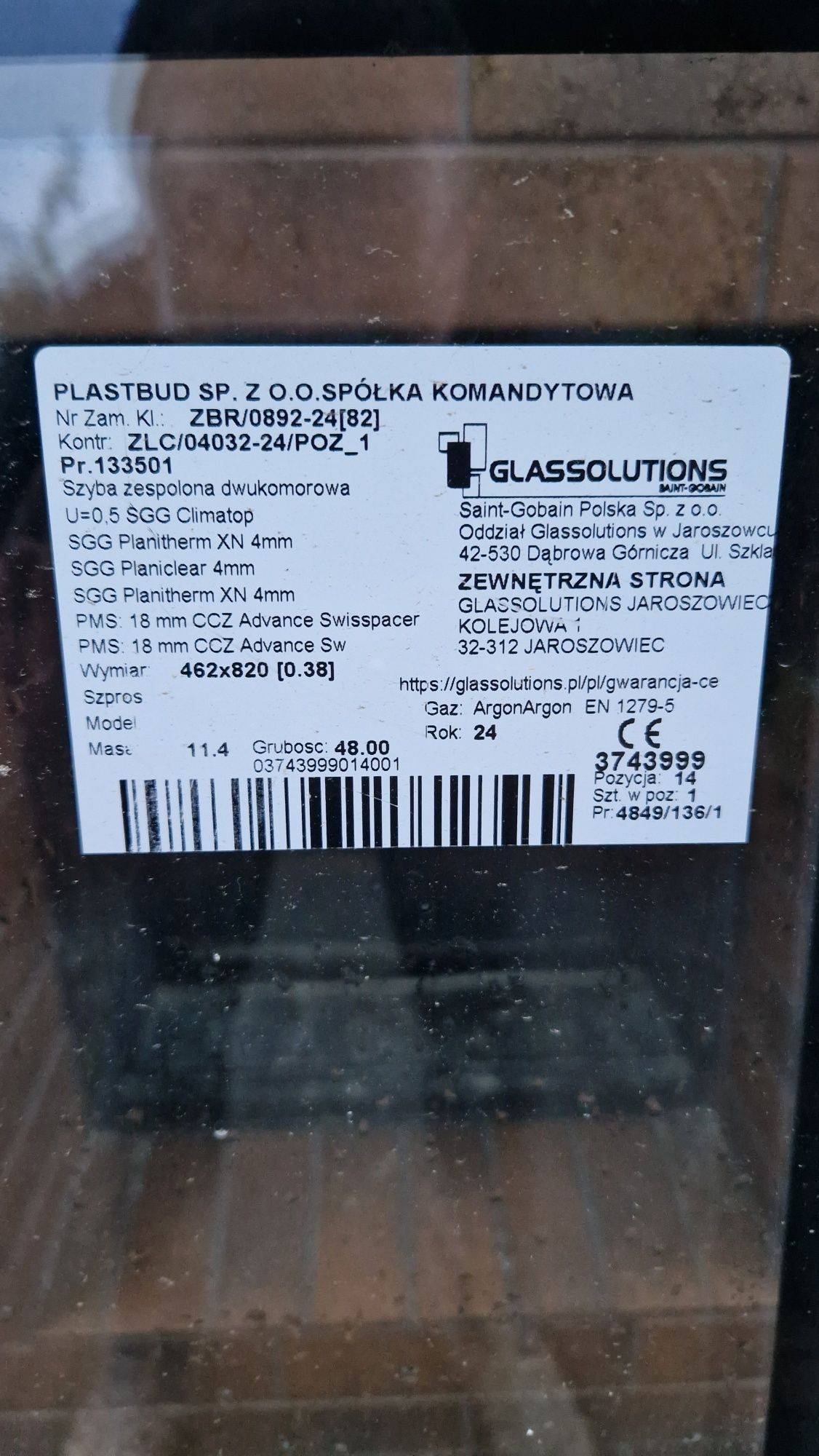 Drzwi balkonowe, okno PCV nowe Aluplast 8000