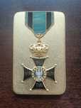 Plakieta orderu Virtuti Militari platerowana