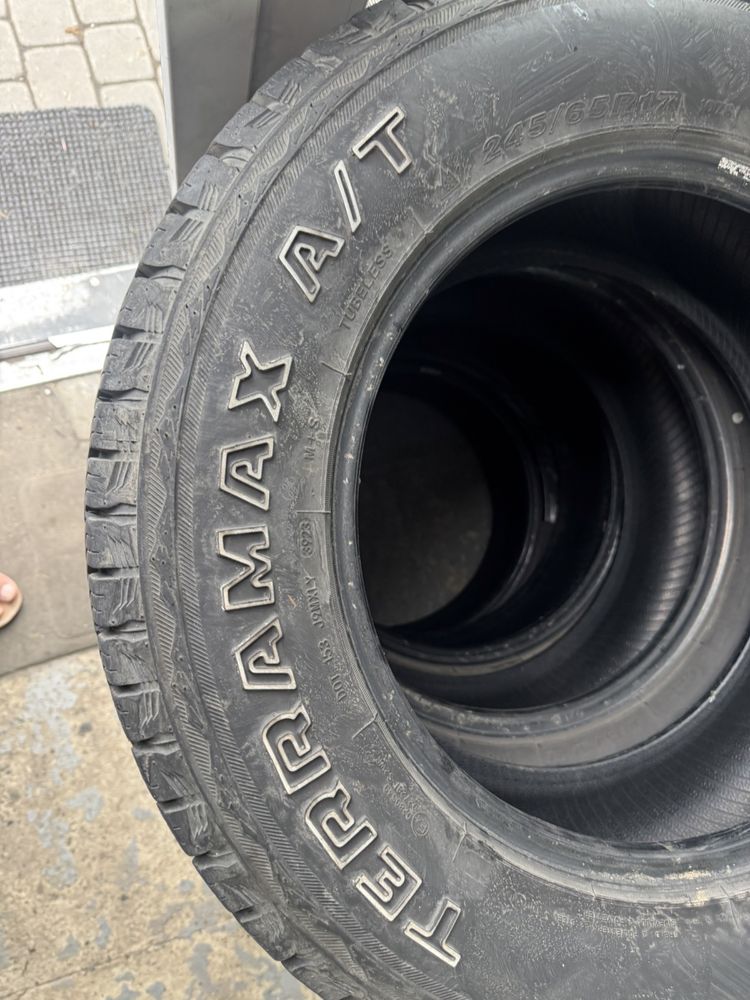 (4шт) як нові 245/65R17 Sailun Terramax A/T 2023рік всесезонні шини
