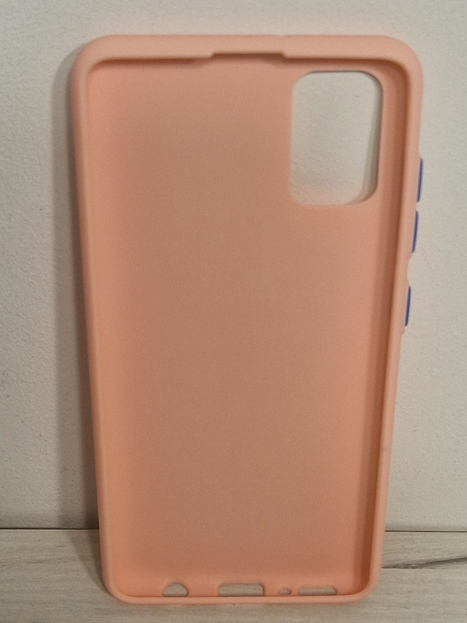 Solid Silicone Case do Samsung Galaxy A41 jasnoróżowy