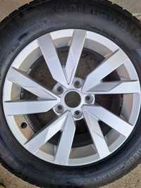 Koła aluminiowe Passat B8 16 cali 6,5Jx16H2 5x112 opony letnie