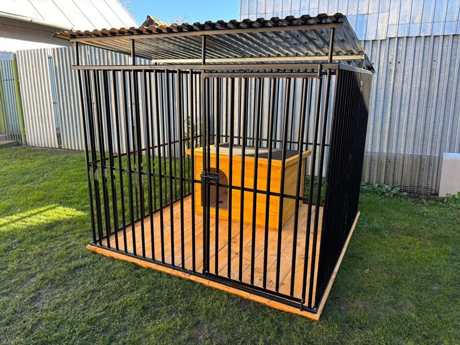 Zagroda_kojec dla psa - stal-mocny-spawany!