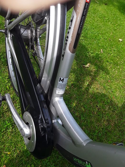 Rower elektryczny Giant twist li Ion M nowe opony w ładnym stanie