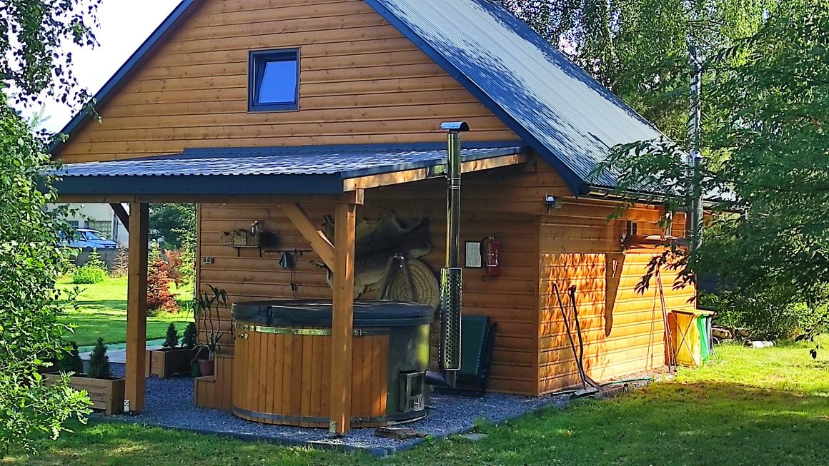 Wynajmę domek z balia, wędkowanie