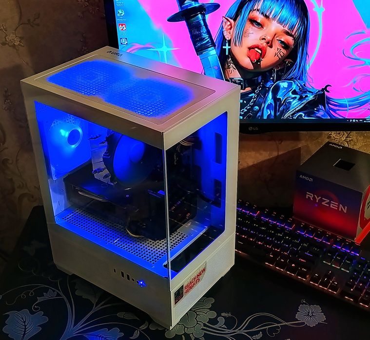 ПК RTX4060/ Ryzen 5 3600/ 16Gb DDR4/ B450 игровой компьютер АМ4