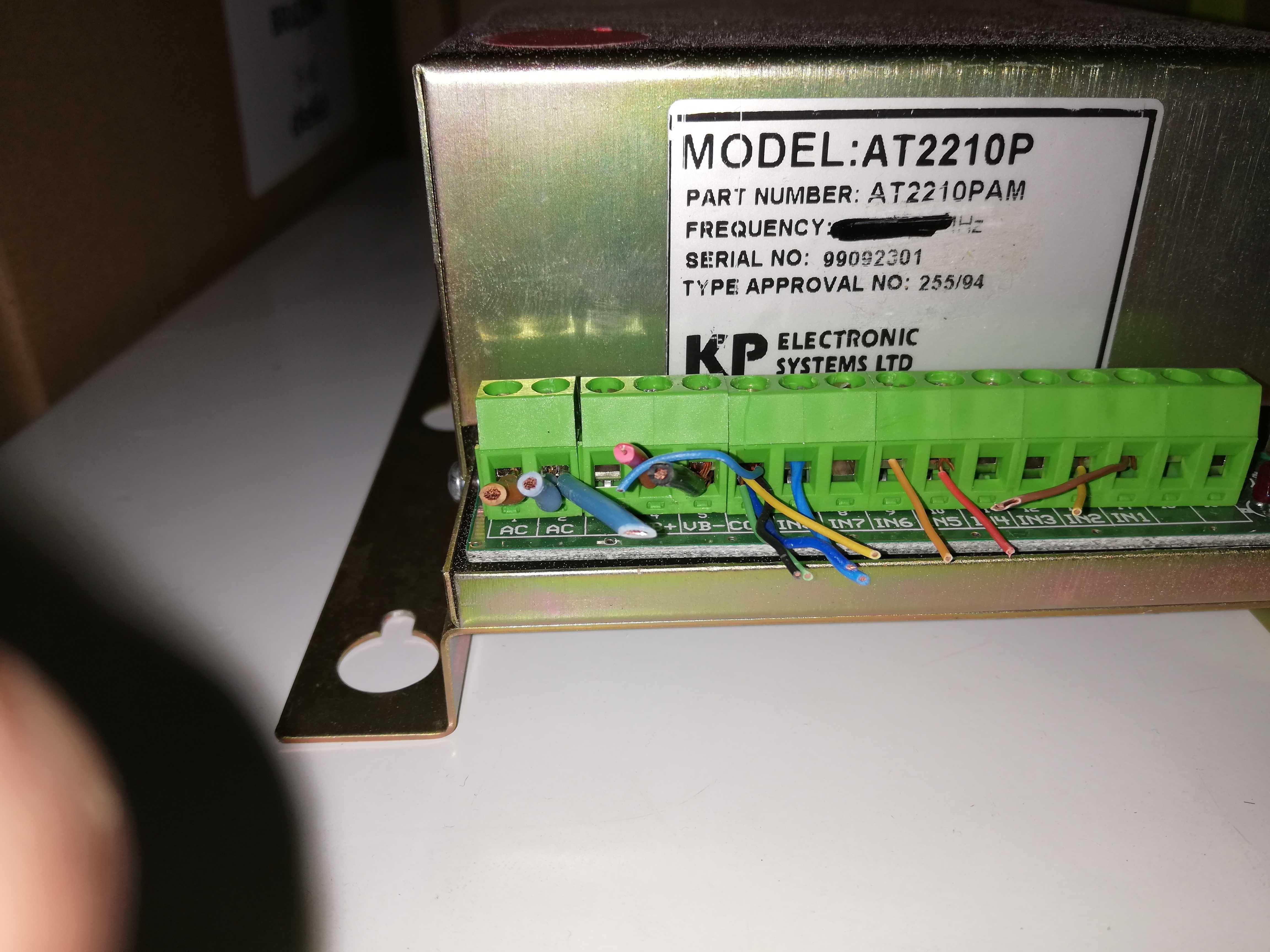 AT2210P transmiter nadajnik alarmu 170.900 mhz