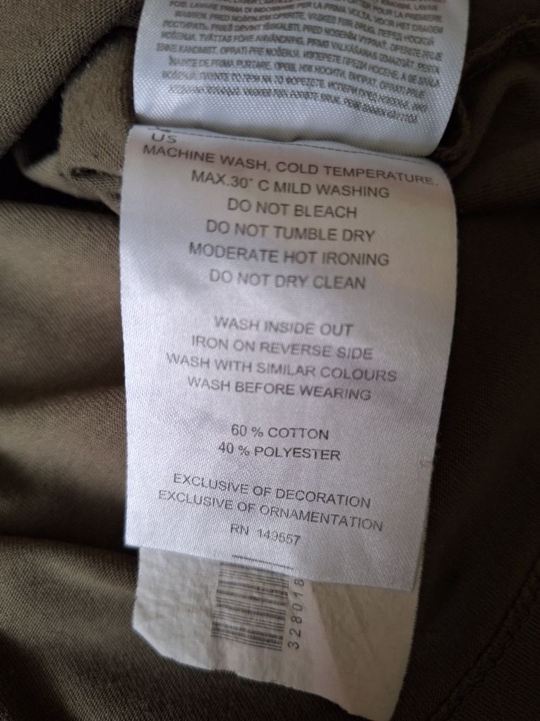 Koszulka męska khaki r. L