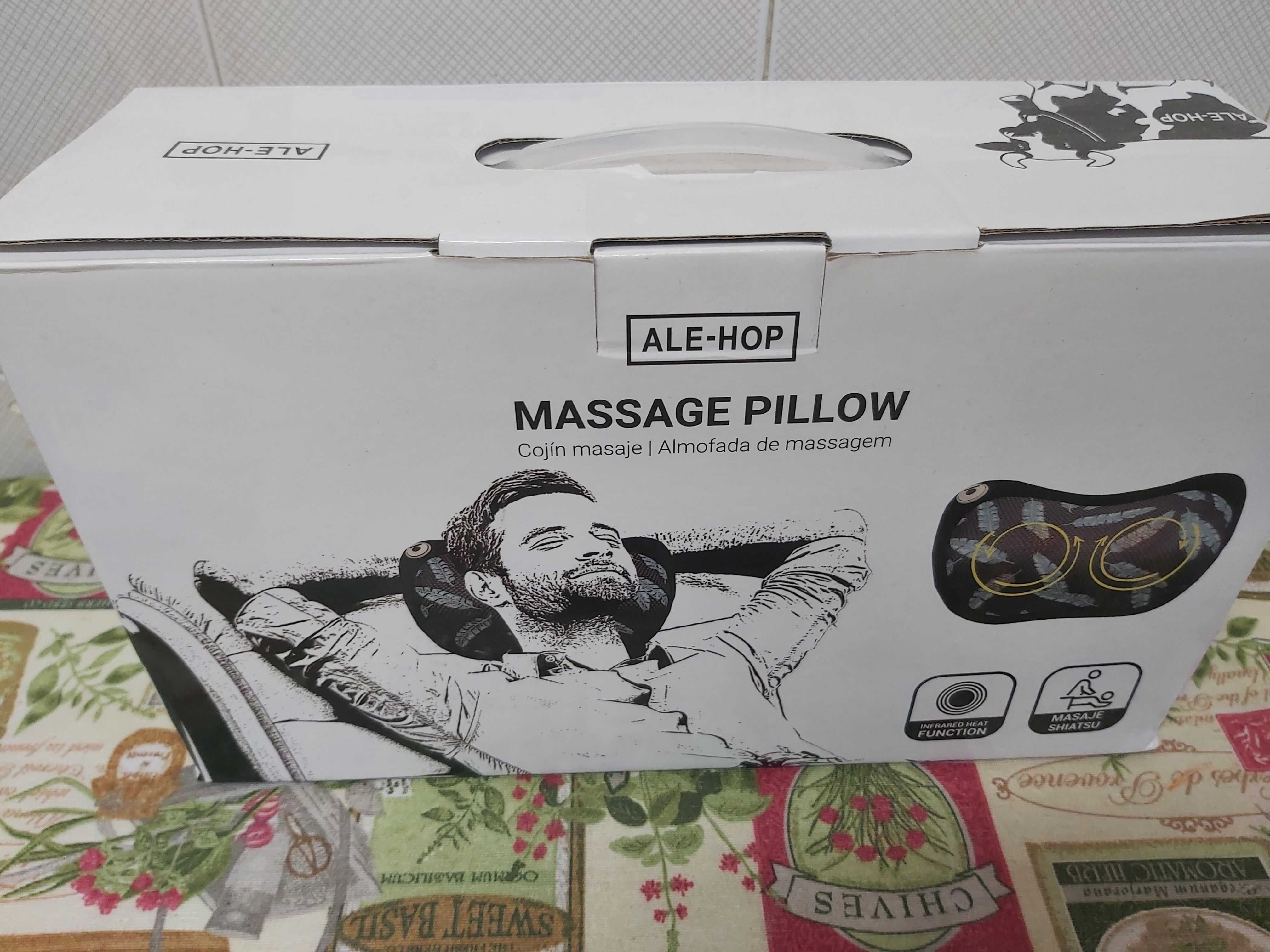 Almofada de massagens com aquecimento