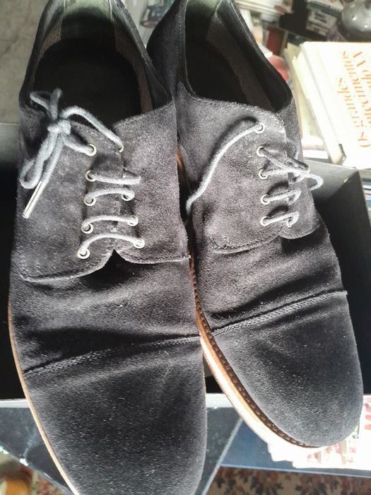 Sapatos camurça azul Zara limited edition